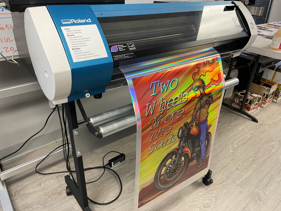 Holographic Vinyl Printing for Businesses